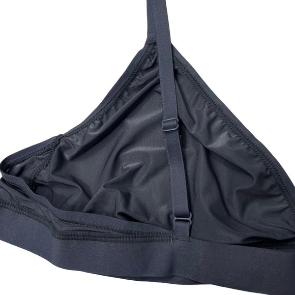 SKIMS Jelly Sheer Seamed Triangle‎ Bralette Steel Blue 4X - Picture 6 of 10